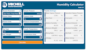 Humidity Calculator